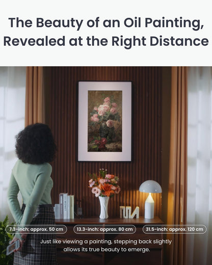 SwitchBot AI Art Frame 13.3-Inch Electronic Ink Digital Wall Display