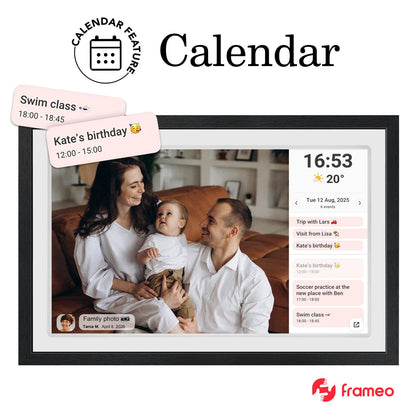 21.5-Inch FRAMEO Smart Digital Photo Frame with Dual-WiFi Sharing