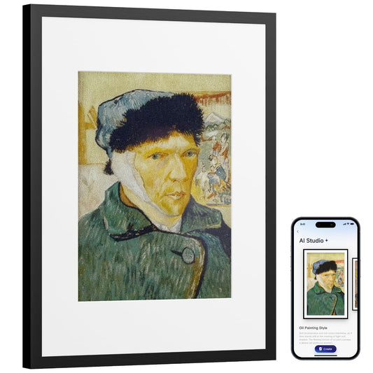 SwitchBot AI Art Frame 13.3-Inch Electronic Ink Digital Wall Display