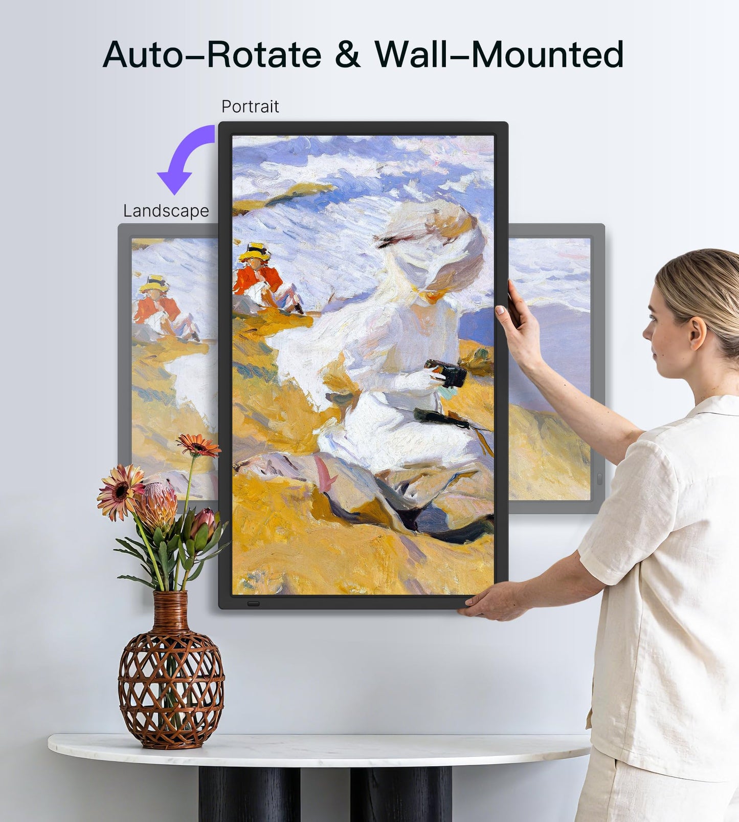 Uhale 32-Inch Extra Large Digital Photo Frame with Remote Control