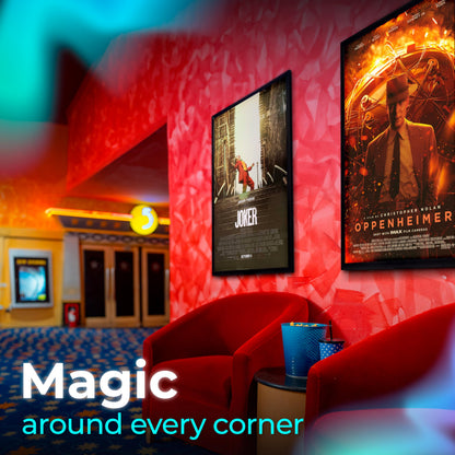 NexaFrame LED Backlit Movie Poster Display Frame for Cinema & Wall Art