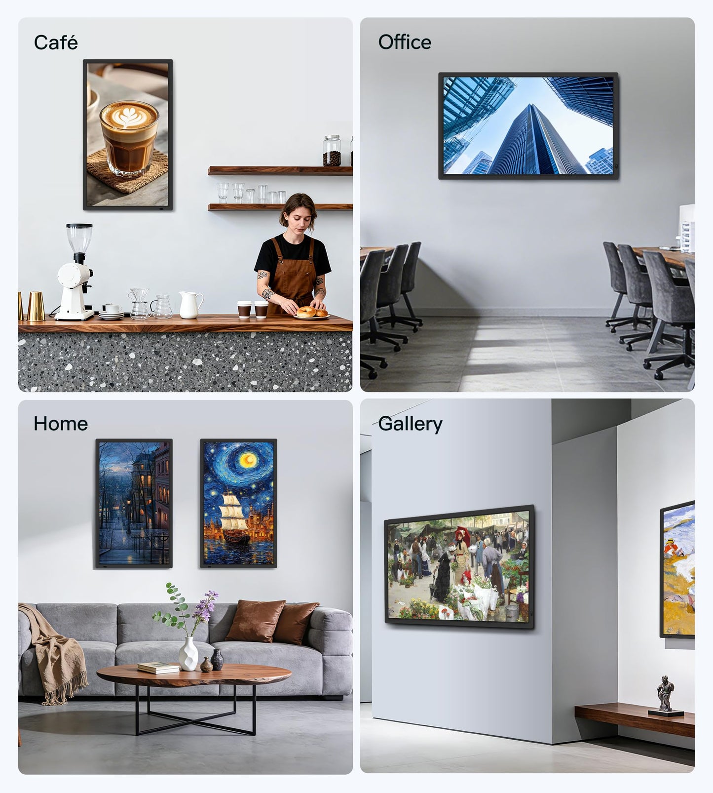 Uhale 32-Inch Extra Large Digital Photo Frame with Remote Control